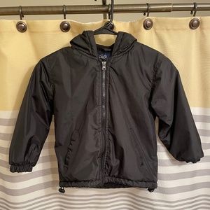 Cold Storage Black Fleece Lined Jacket Boys Size 4/5